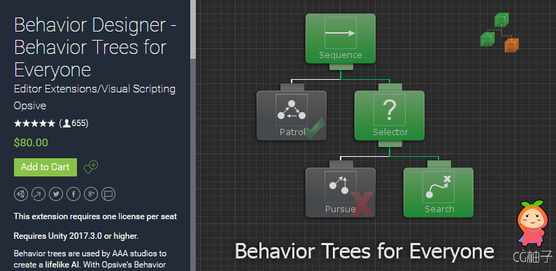 Behavior Designer - Behavior Trees for Everyone 1.6.4