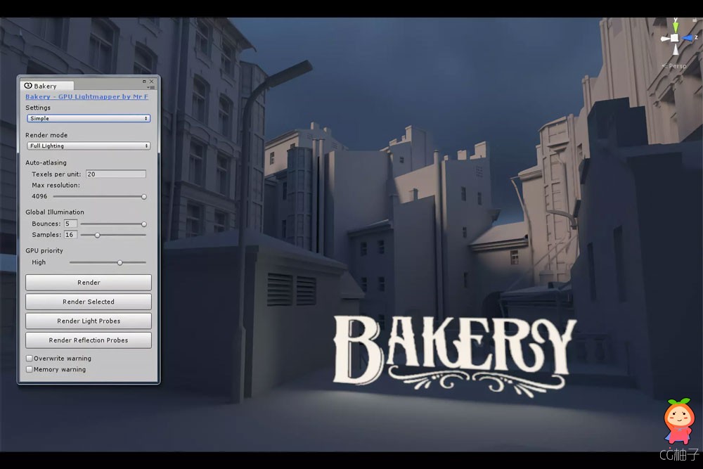 Bakery - GPU Lightmapper 1.71