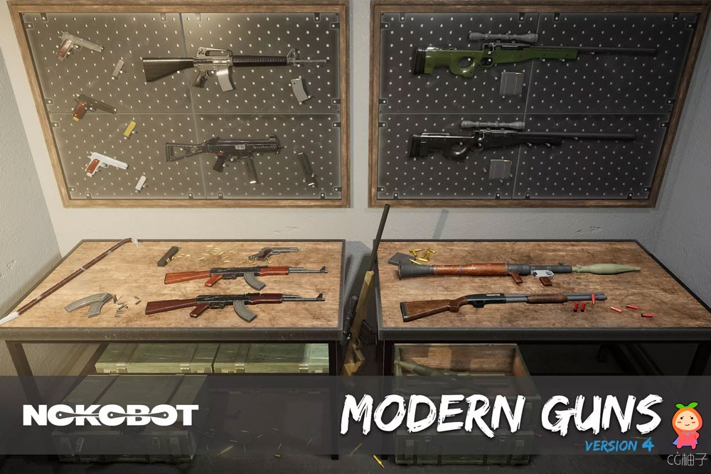 Modern Guns Pack 4.1