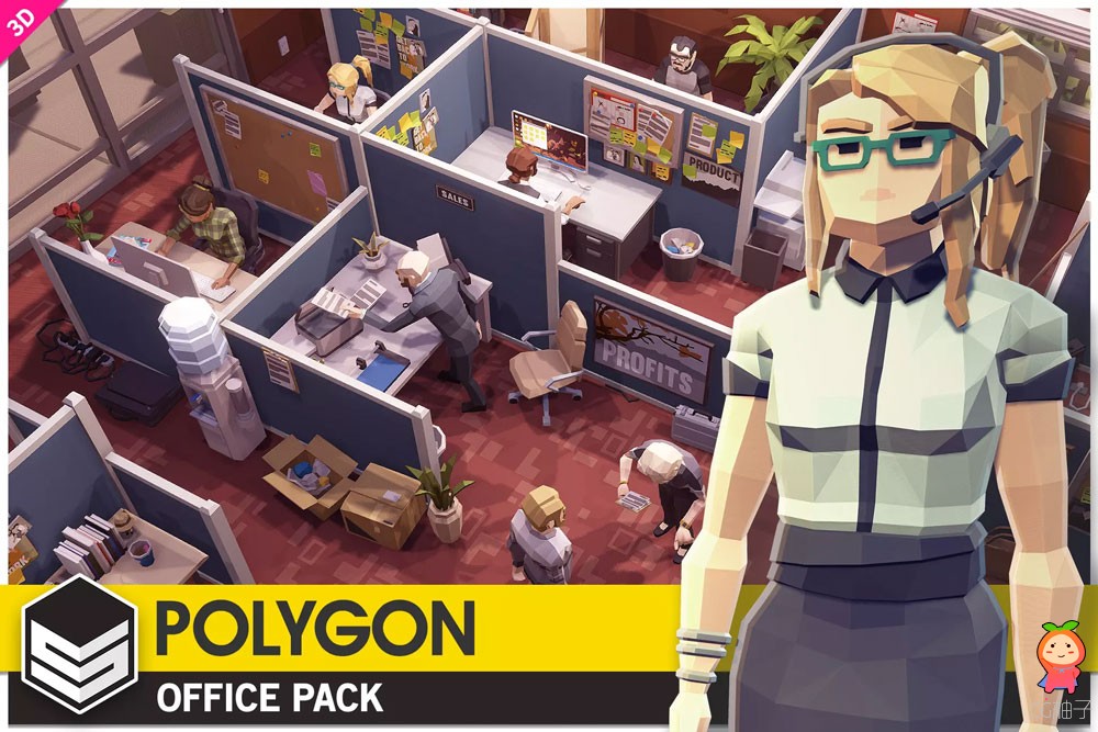 POLYGON - Office Pack v1.03