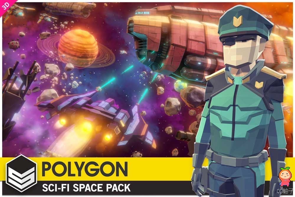 POLYGON - Sci-Fi Space Pack