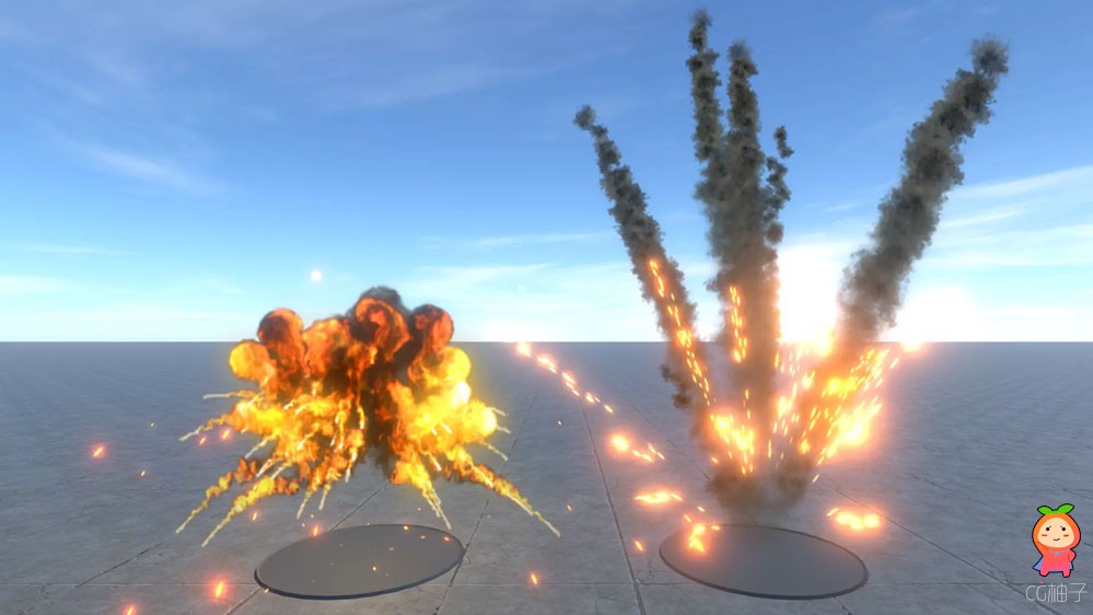 HQ Realistic explosions 1.1.2 爆炸火焰粒子特效