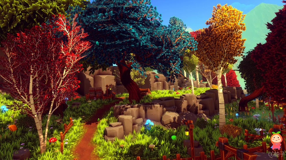 Stylized Fantasy：Forest Environment