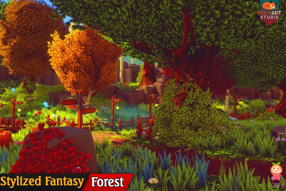 Stylized Fantasy：Forest Environment 1.4