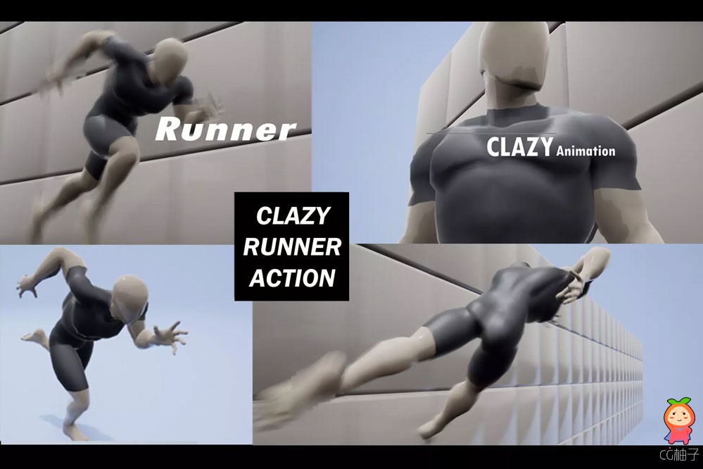 Runner Action Animation Pack 1.4