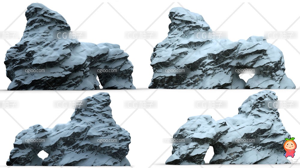 山石模型