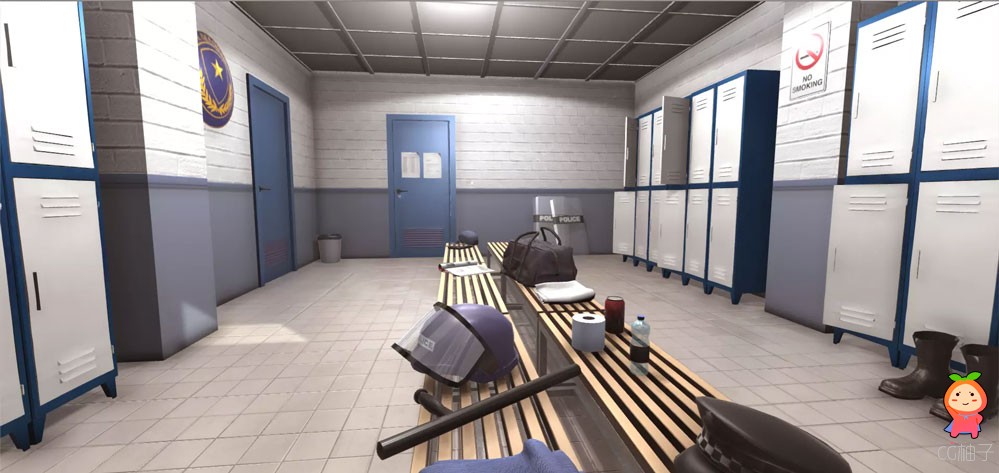 Police Changing Room