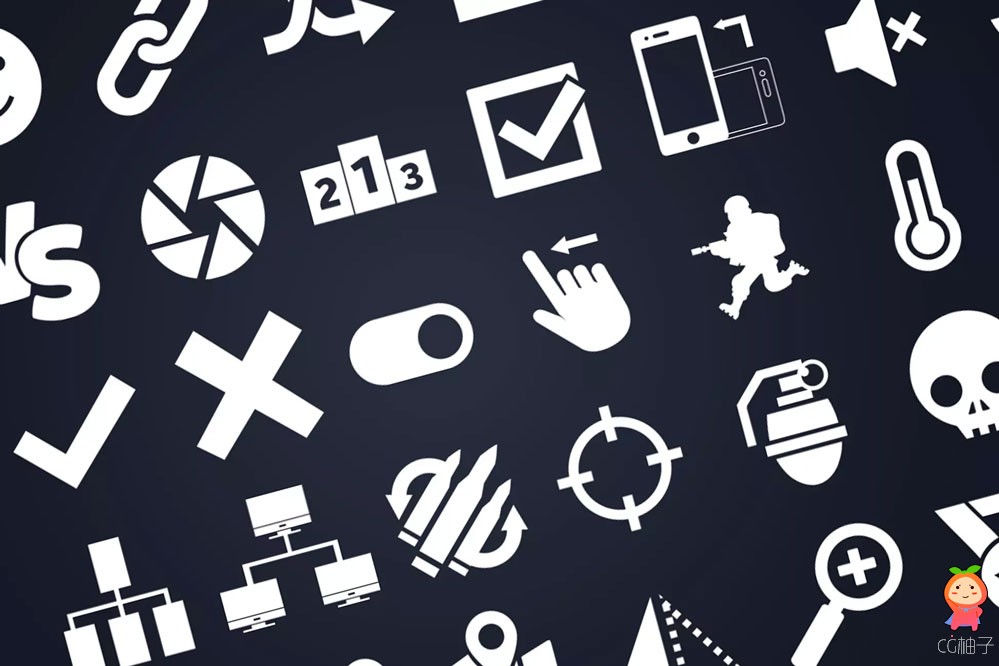 570+ Simple Vector Icons 1.0