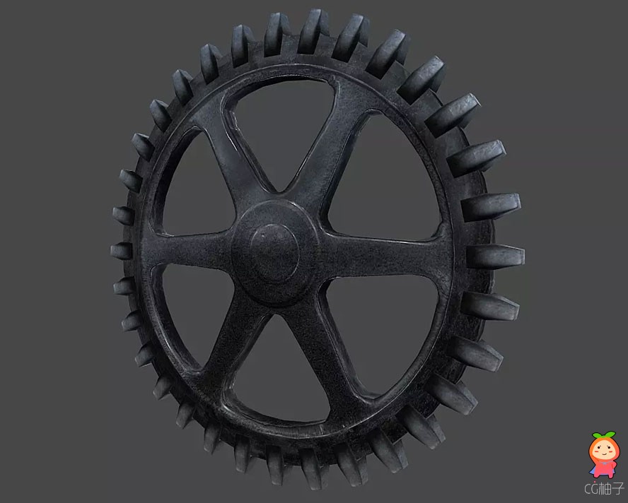 工业齿轮模型
