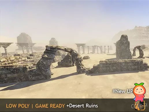 Low Poly Rock Pack #2 + Desert Storm 2.0