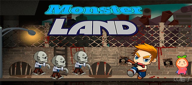 Zombie Land Unity 5.5.2f1 Project