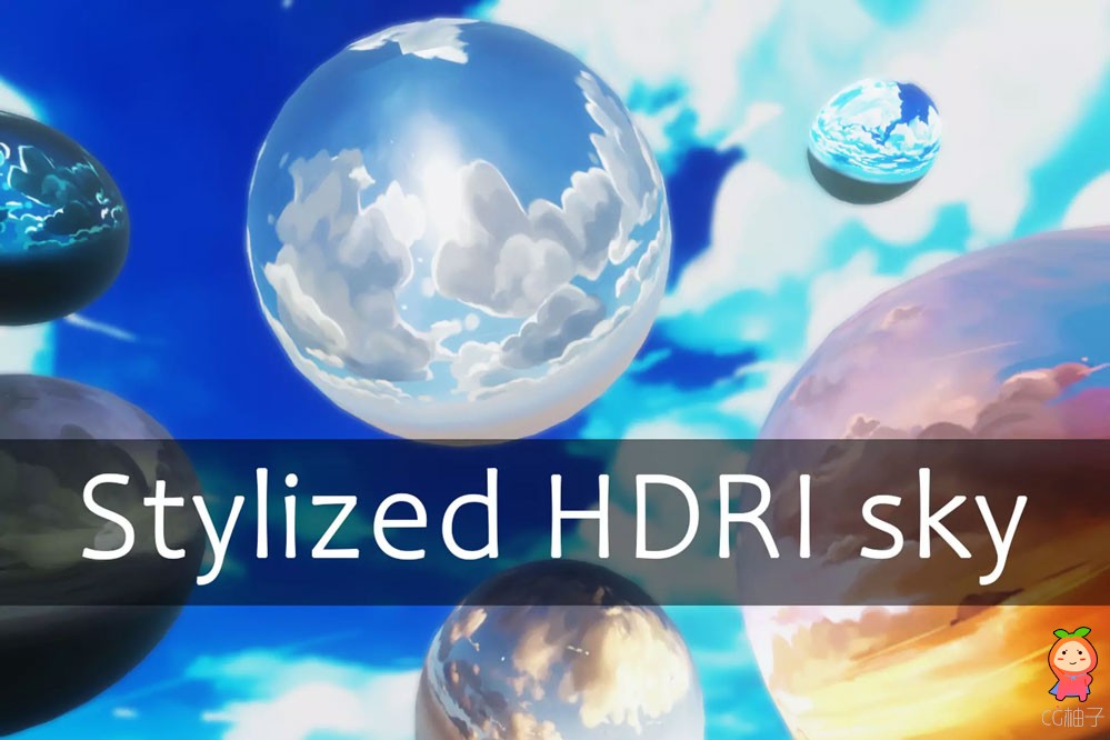 Cartoon & Stylized HDRI sky 1.2