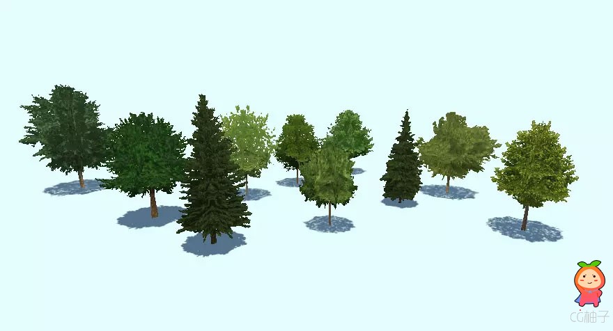 Low Poly Forest Pack 