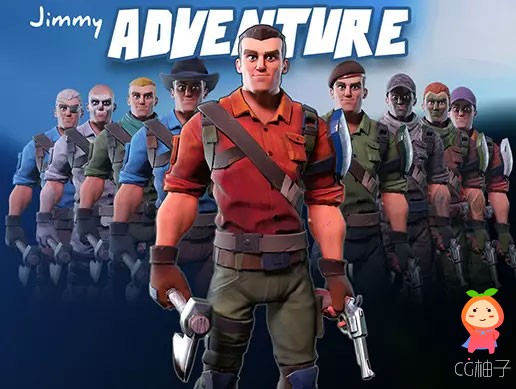 Jimmy adventure - Stylized character v2