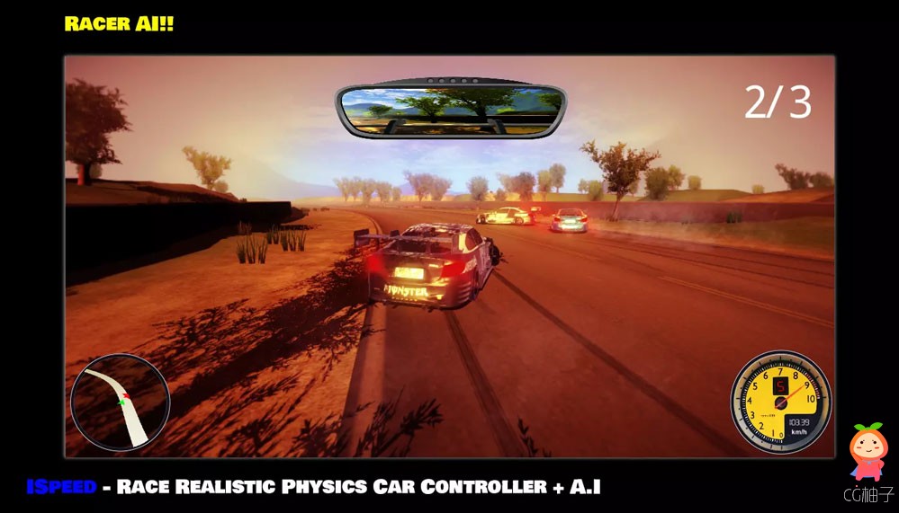 ISpeed - Top car control and AI 1.7.1高速赛车物理控制器和AI