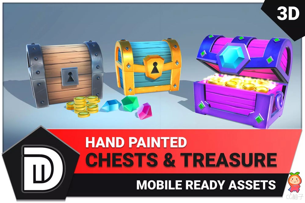 Hand Painted Chests Treasure 1.0