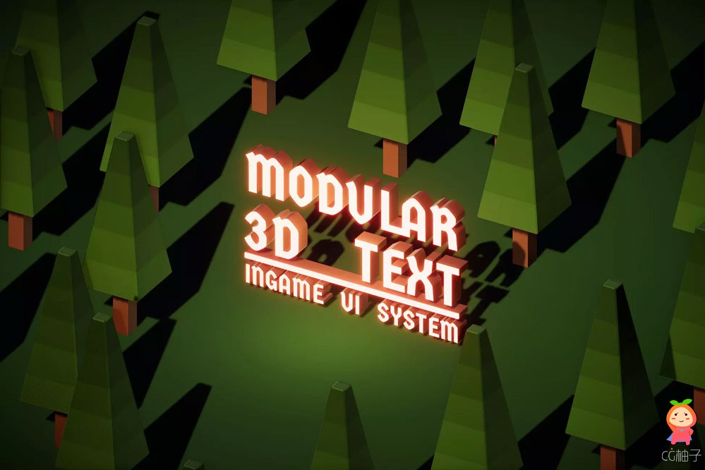 Modular 3D Text - In-Game 3D UI System