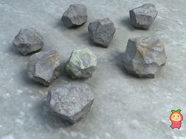 石头模型免费下载