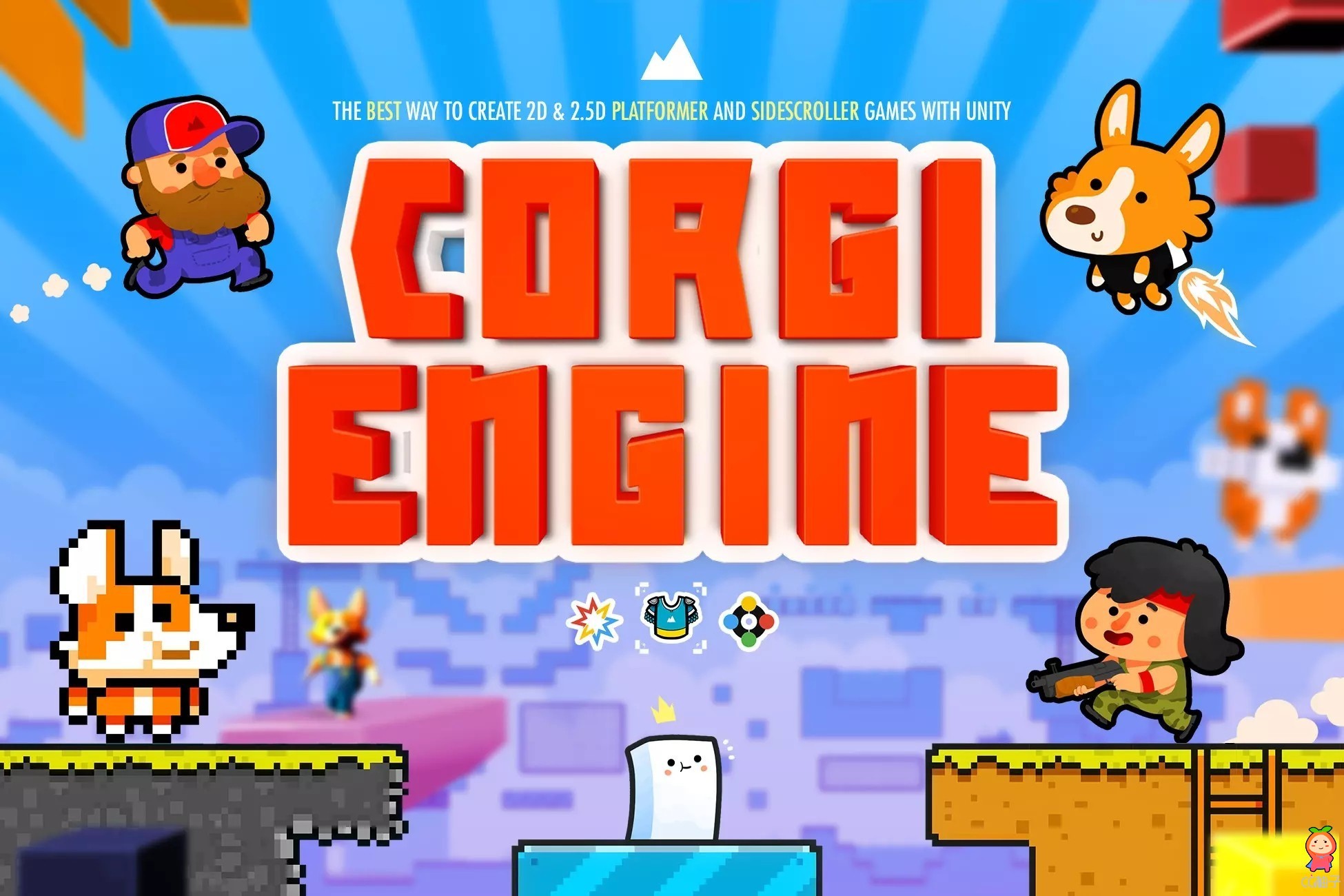 Corgi Engine - 2D + 2.5D Platformer 7.0