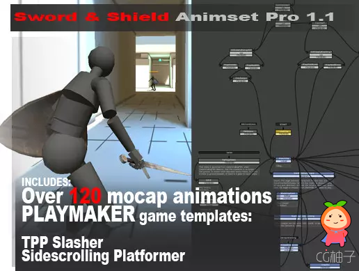 Sword and Shield Animset Pro 1.18