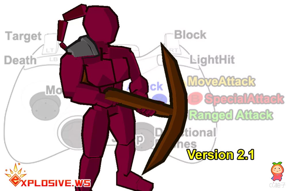Crossbow Warrior Mecanim Animation Pack 2.1