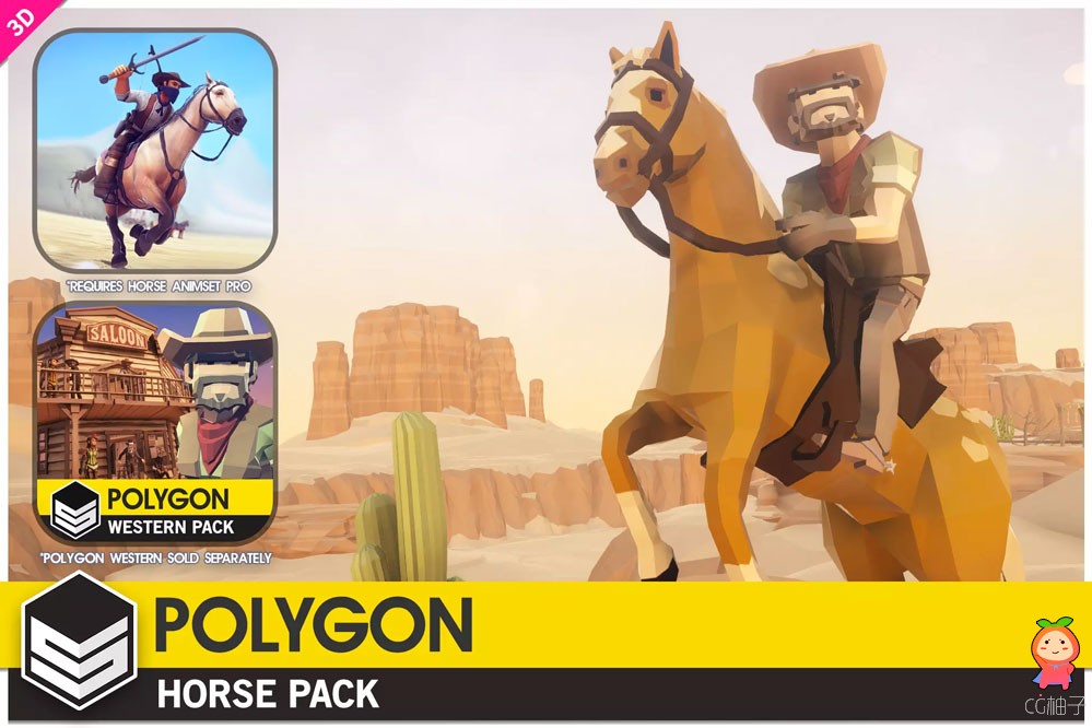 POLYGON - Horse Pack v2.0