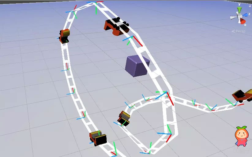Track Roller Coaster Rail Keypoint Basic Editor 