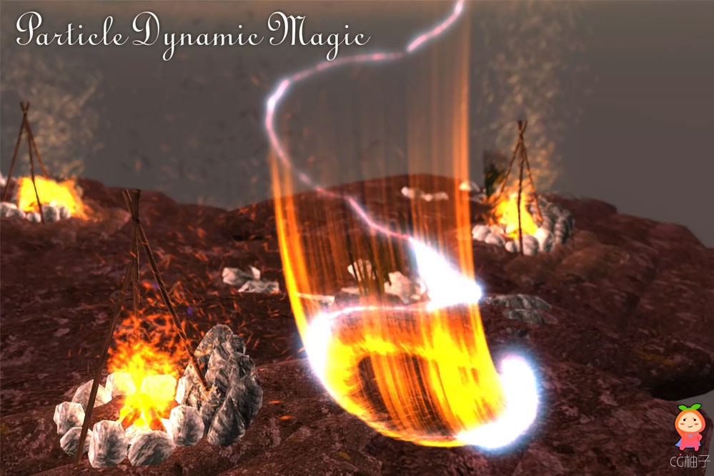 Particle Dynamic Magic 2 Decal, Spline, AI Particles & dynamics 2.5.3