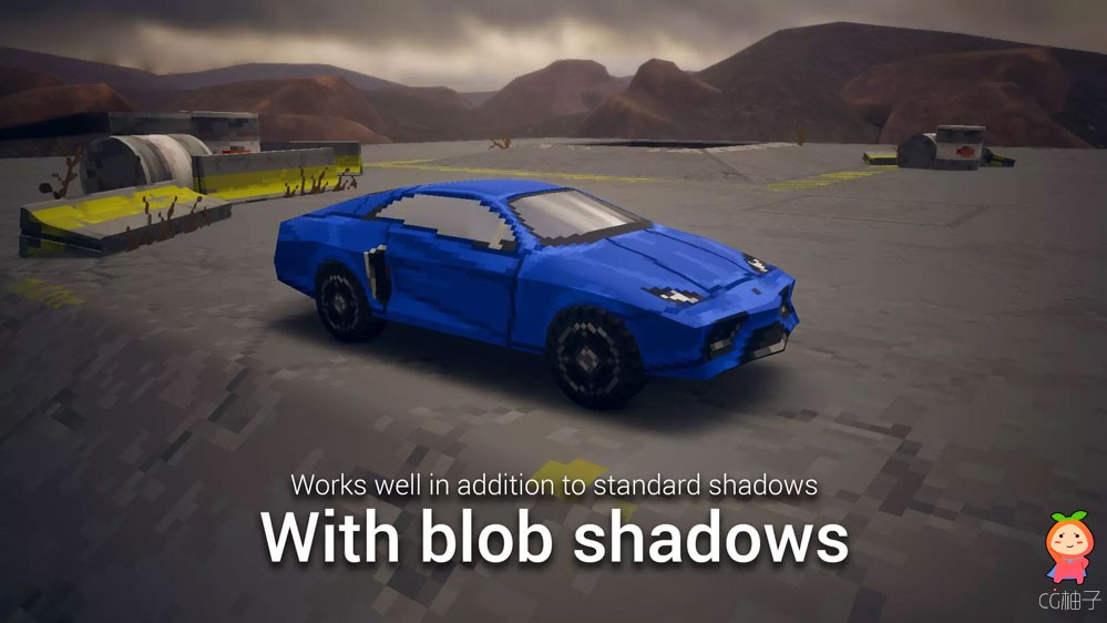 Fast Volumetric Blob Shadows 