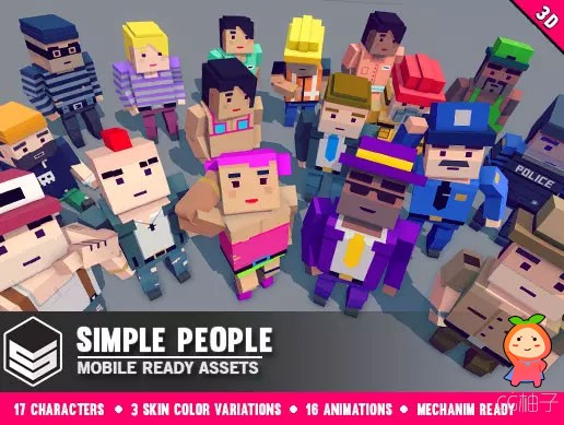 Simple People - Cartoon Characters 1.32