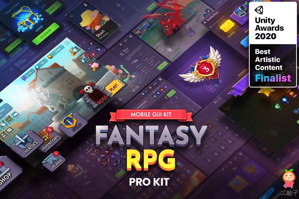 GUI PRO Kit - Fantasy RPG 1.3.5