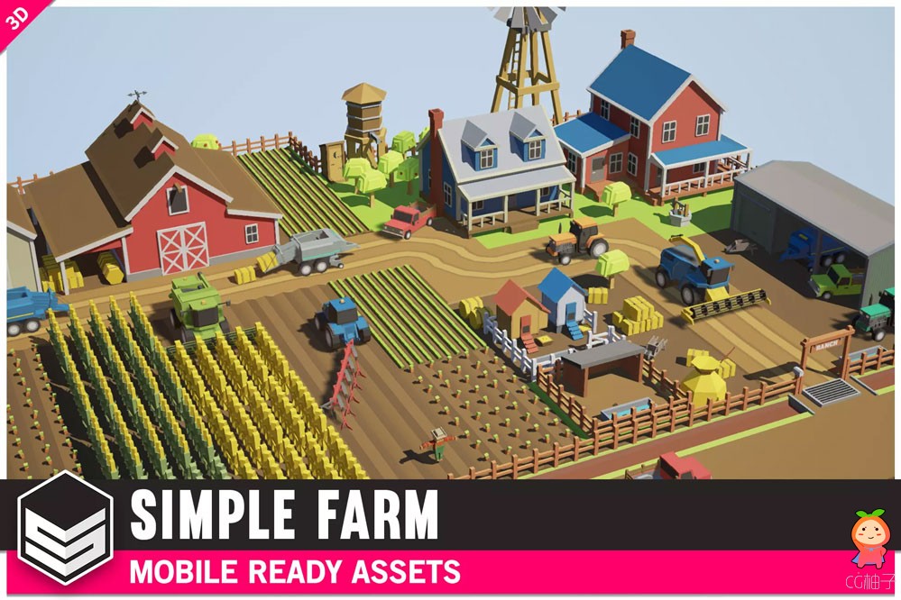 Simple Farm - Cartoon Assets 1.2