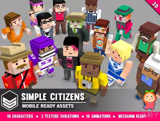 Simple Citizens - Cartoon Characters 1.21