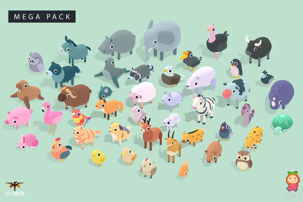 Quirky Series - Animals Mega Pack Vol.1 1.0