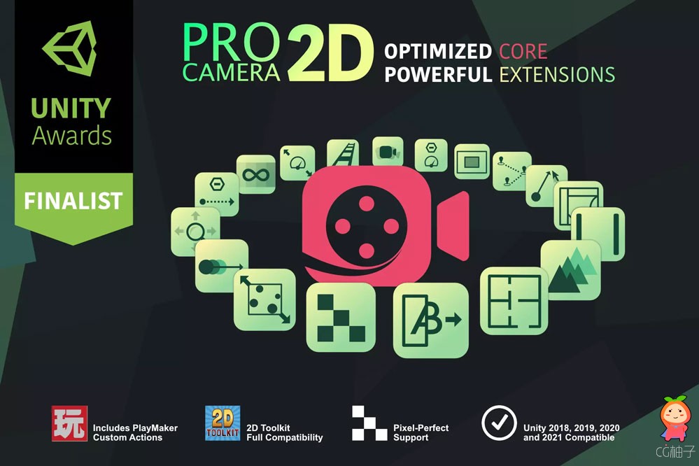 Pro Camera 2D - The definitive 2D & 2.5D Unity camera plugin 2.8.0