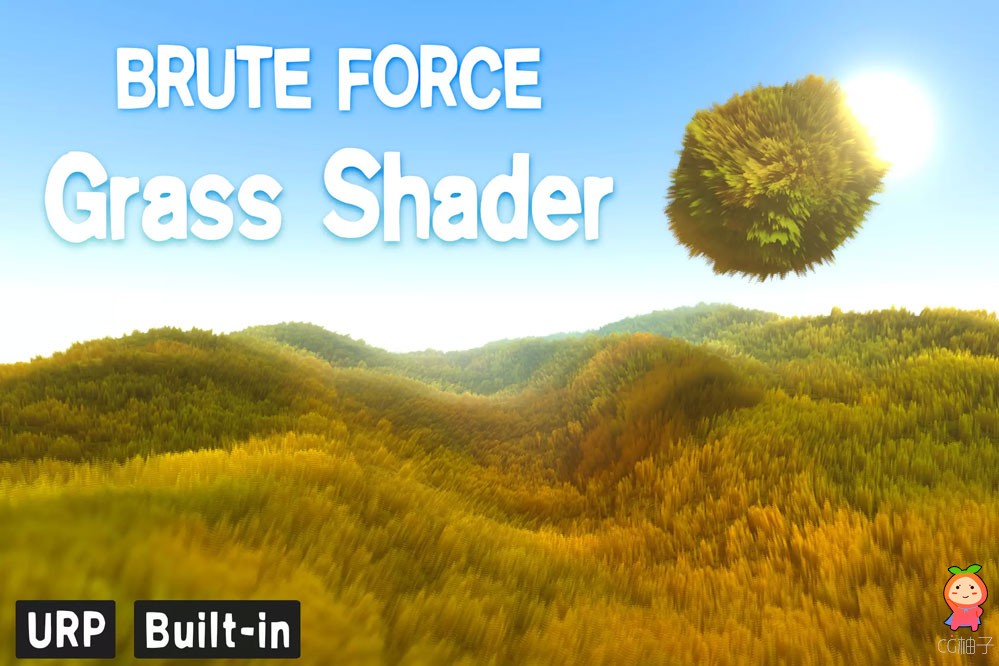 Brute Force - Grass Shader 1.4