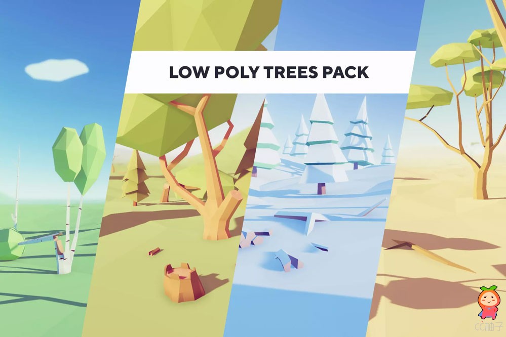 Low Poly Trees - Pack 1.4.3