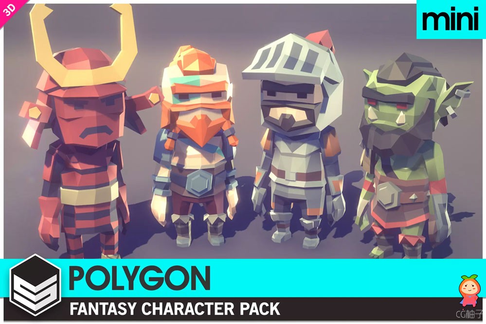 POLYGON MINI - Fantasy Characters Pack 1.04