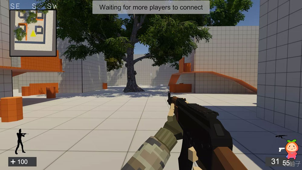 Low Poly FPS Pack for MMFPSE 1.0.0 