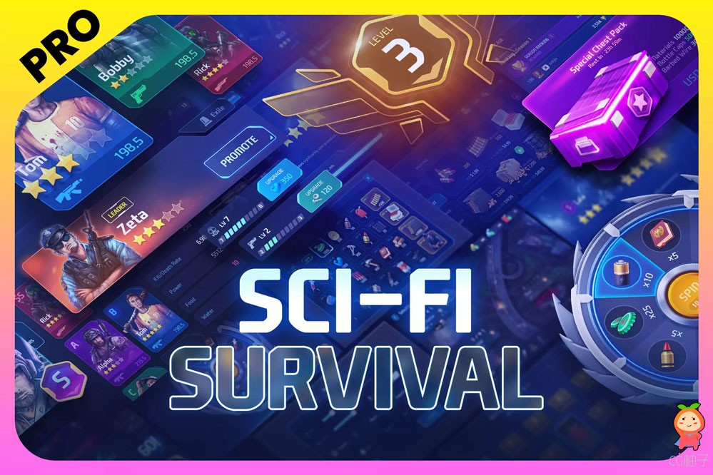 GUI PRO Kit - Sci-Fi Survival 1.0.3