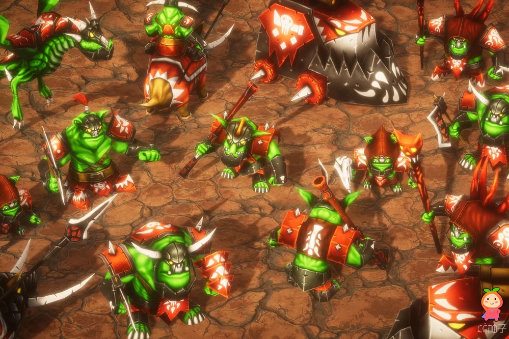 RTS Mini Legion Orc HP 1.1