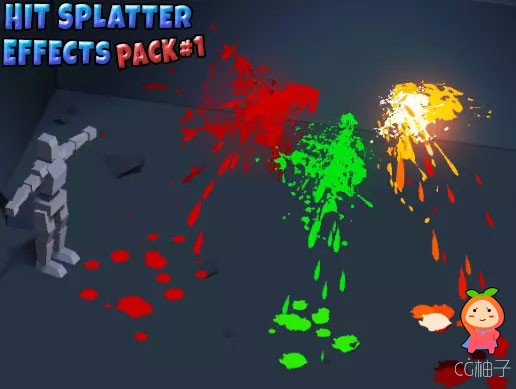 Hit Splatter Effects Pack 1 v1.5