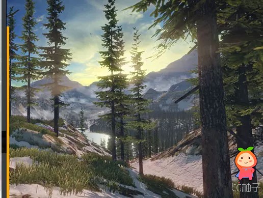 Mountain Lake Environment 1.6