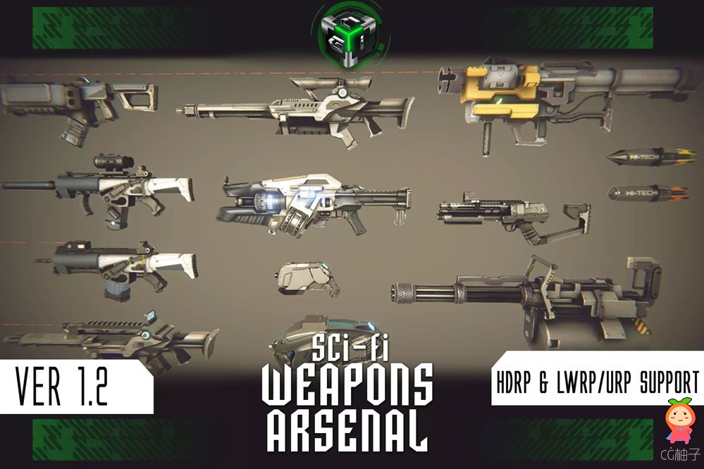 Sci-fi Weapons Arsenal 1.2