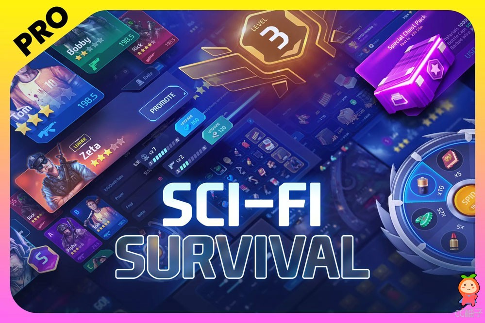 GUI PRO Kit - Sci-Fi Survival 1.0.4