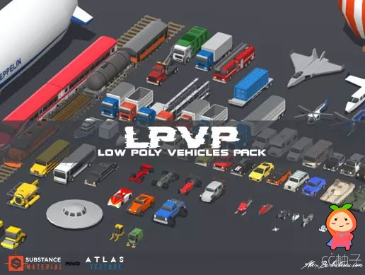 LPVP - Low Polygon Vehicles Pack 1.1.1