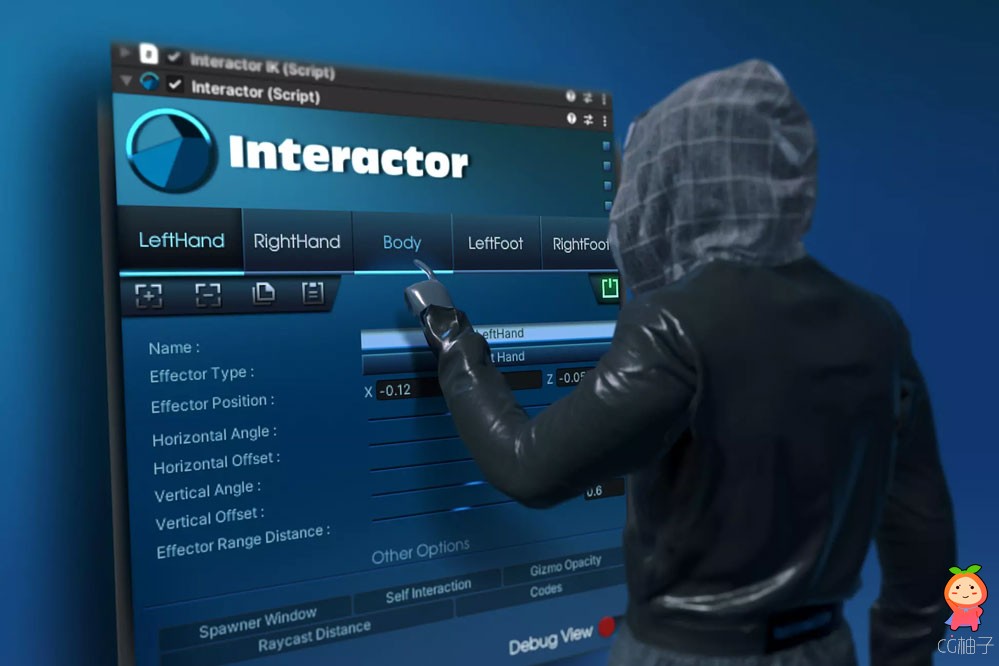 Interactor - Interaction Handler for IK 0.65