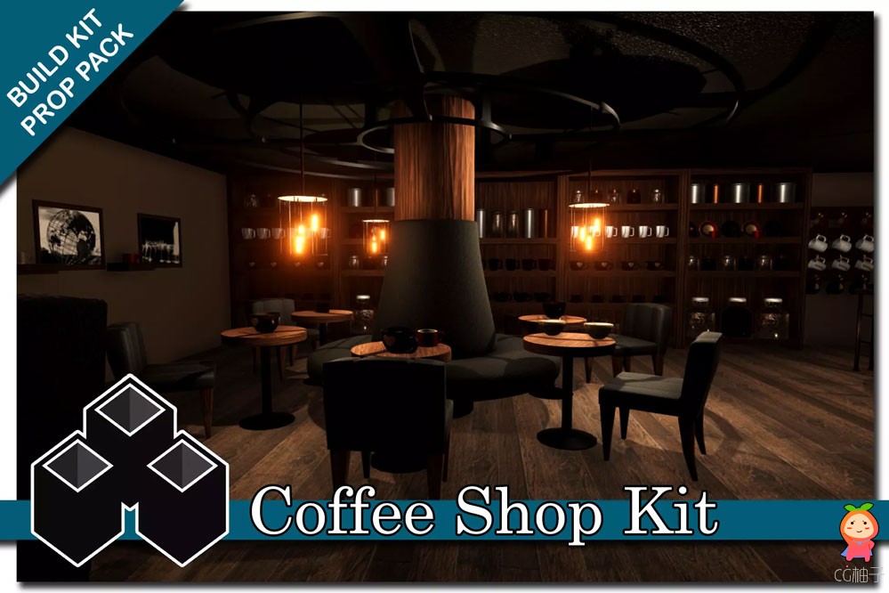 Coffee Shop Interior Exterior Kit 2.0