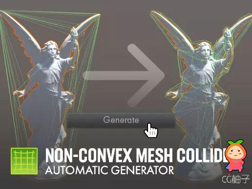 Non-Convex Mesh Collider Automatic Generator 1.3