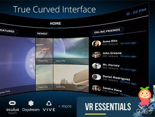 Curved UI - VR Ready Solution To Bend  Warp Your Canvas! 3.3